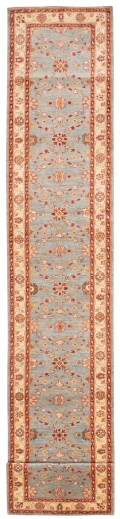 R1058: NEW Handmade Afghani Chobi Runner 2'9" x 18'1"
