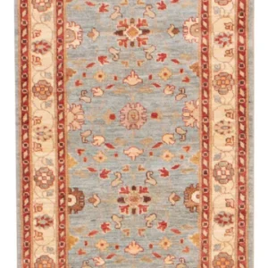 R1058: NEW Handmade Afghani Chobi Runner 2'9" x 18'1"