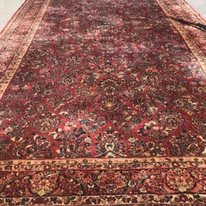 R1240 Palace Size Antique Sarouk 10'2" x 23'4"