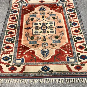 R278: Vintage Turkish Area Rug 6'0" x 7'1"