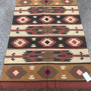 R432: NEW Handmade Turkish Kilim 4'0" x 5'11"