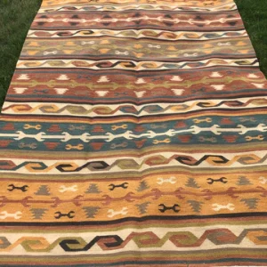 R434: NEW Handmade Turkish Kilim 5'10" x 9'1"