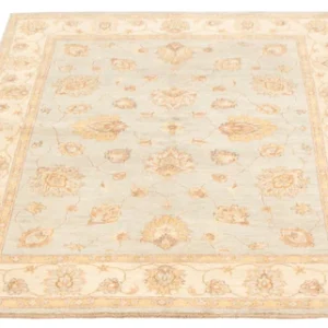 R527: NEW Handmade Pakistani Peshawar Oushak 5'0" x 6'8"