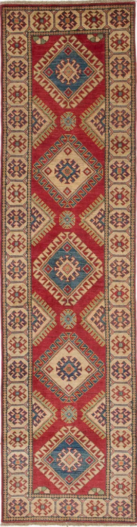 R548: NEW Handmade Afghani Rug 2'6" x 10'6"