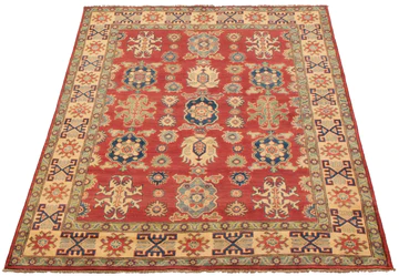 R554: NEW Handmade Afghani Rug 5'0" x 6'8"