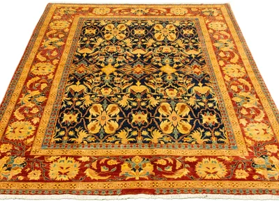 R728: NEW Handmade Afghani Finest Quality Chobi Rug 8'0" x 10'2"